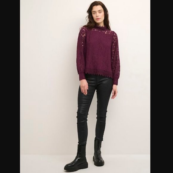 CREAM clothing CRTABEA LEGGINGS Faux Leather - Picture 1 of 9